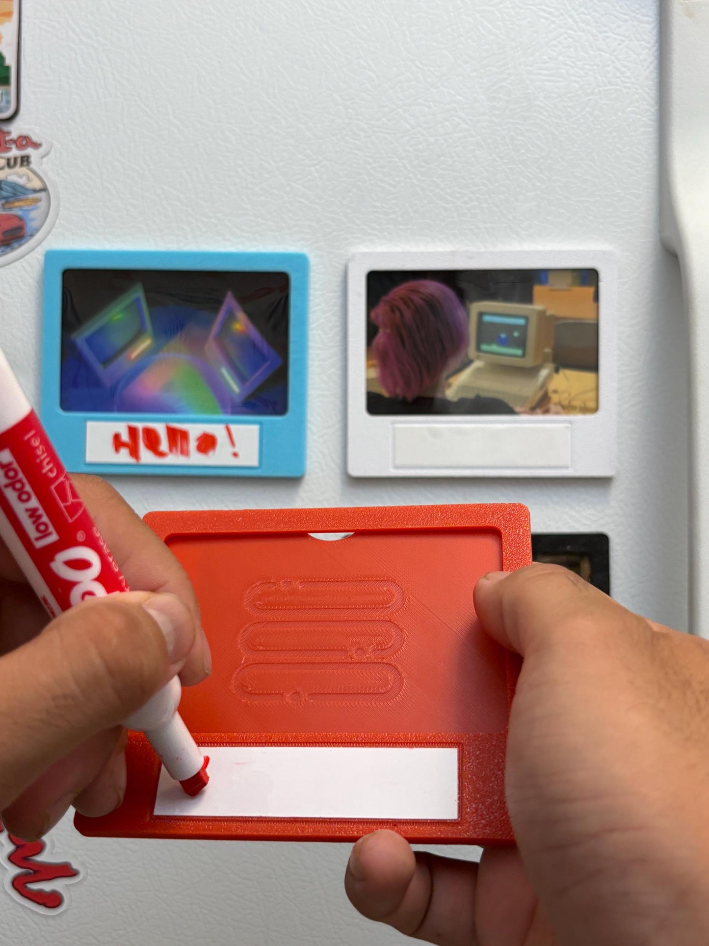 Instax Wide Frame: Dry Erase Label, Magnetic, Photo Display