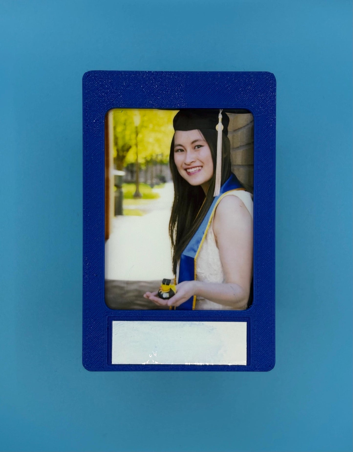 Instax Mini Photo Frame with Dry Erase Label & Magnetic Backing