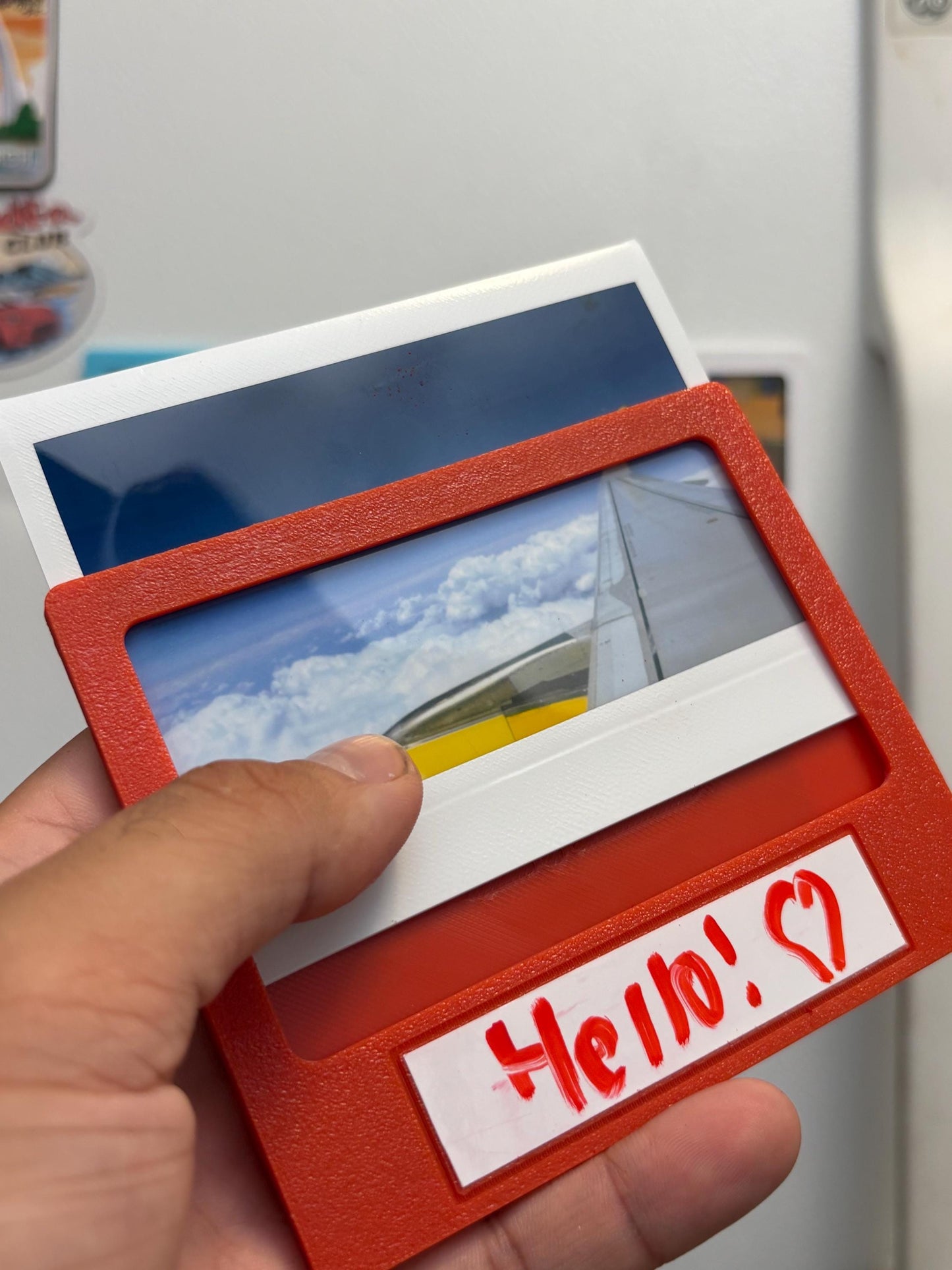 Instax Wide Frame: Dry Erase Label, Magnetic, Photo Display