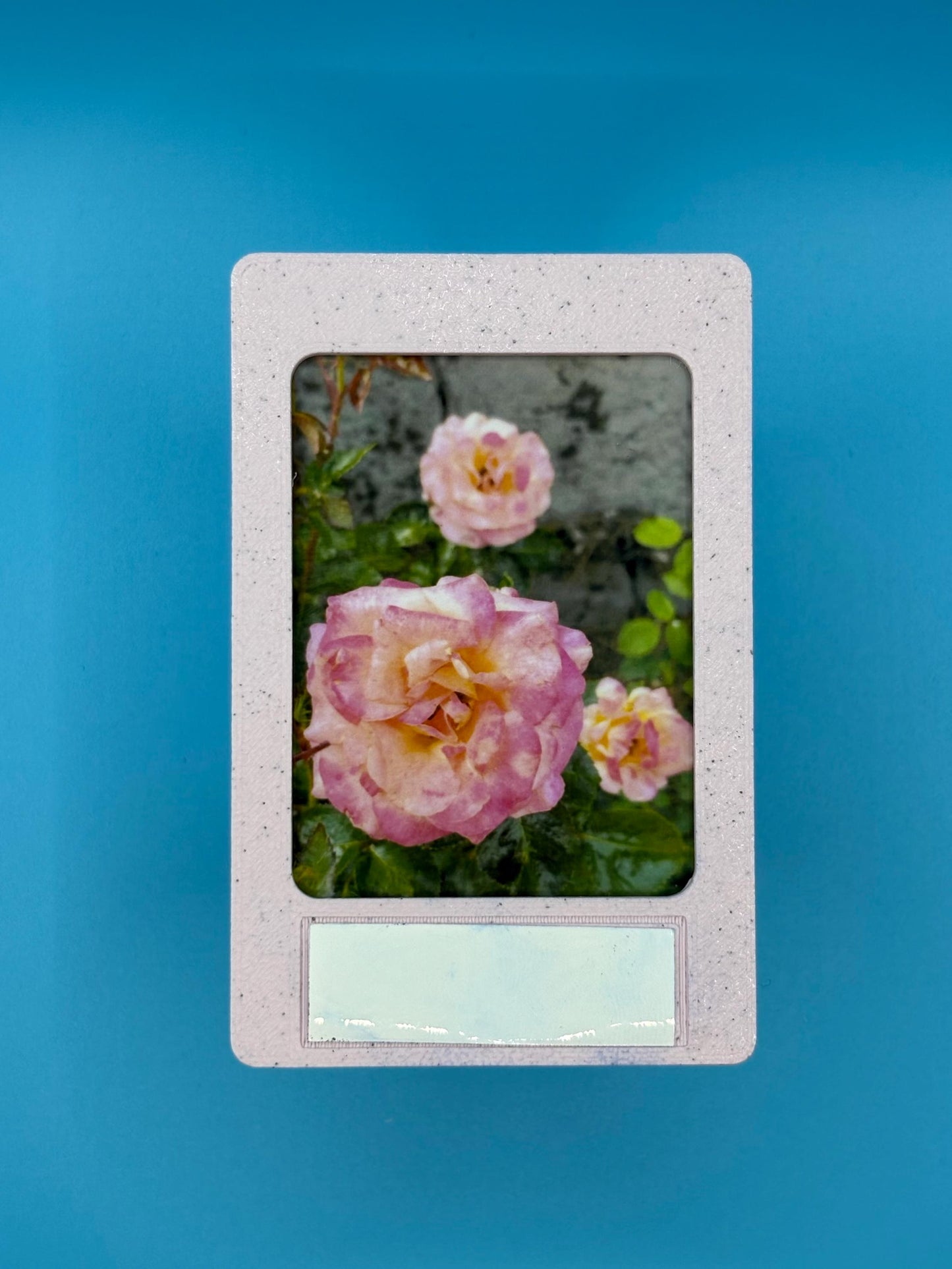 Instax Mini Photo Frame with Dry Erase Label & Magnetic Backing