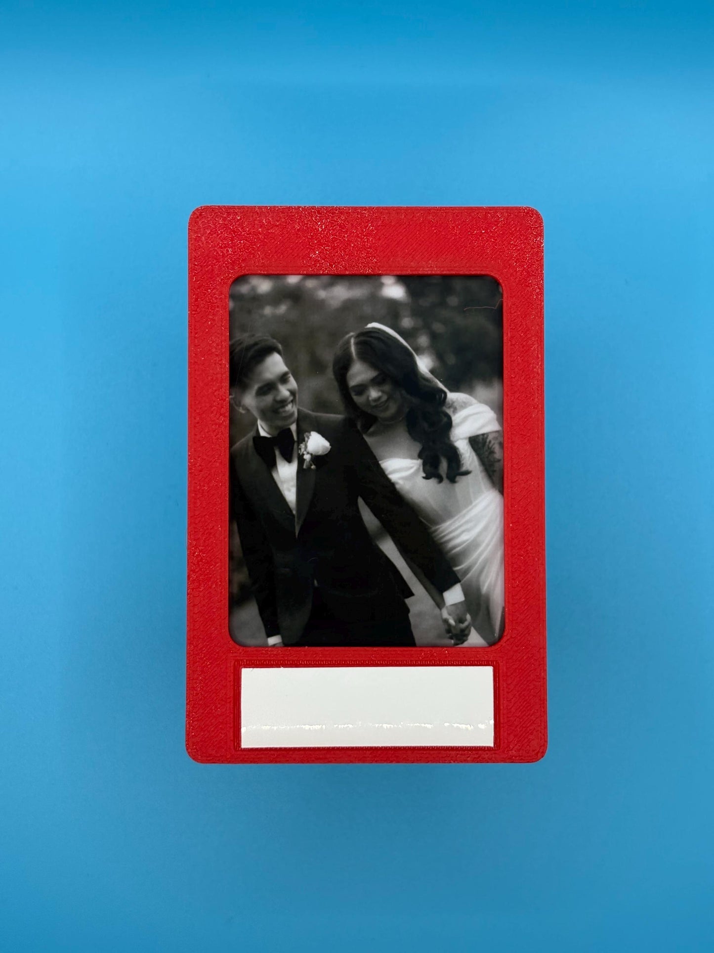 Instax Mini Photo Frame with Dry Erase Label & Magnetic Backing
