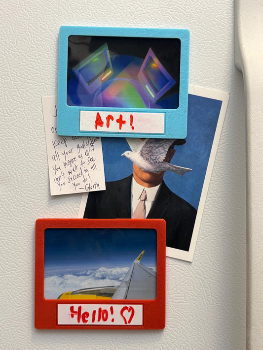 Instax Wide Frame: Dry Erase Label, Magnetic, Photo Display