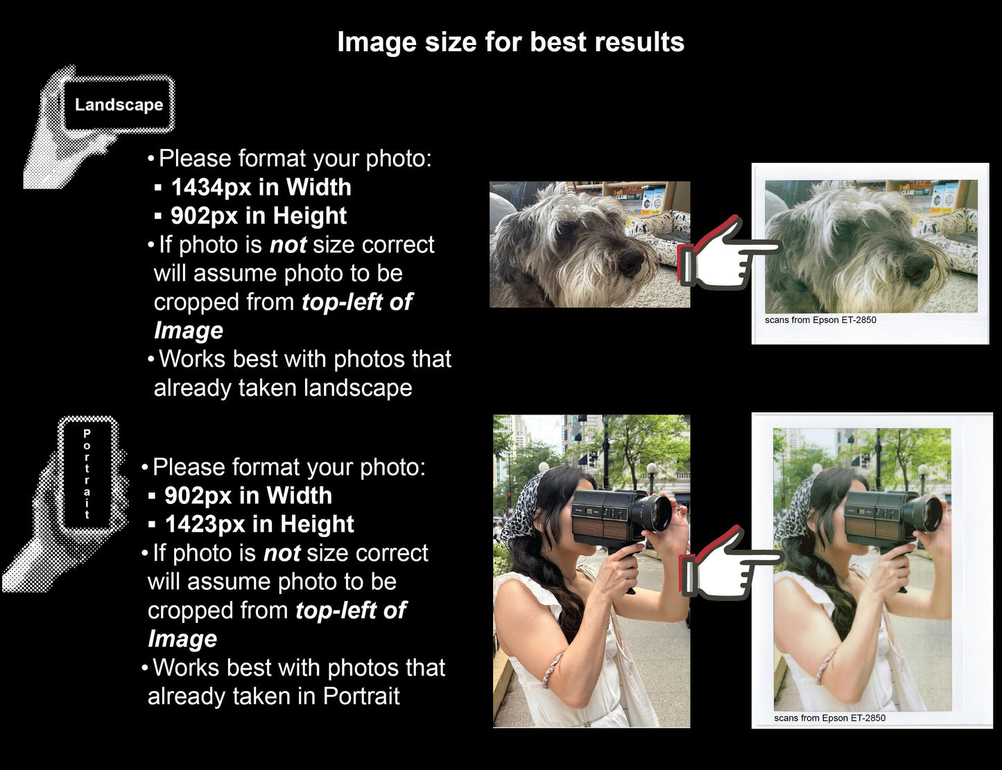 Custom Instax Wide Film Photo Printing – Retro Instant Prints Made from Your Digital Photos